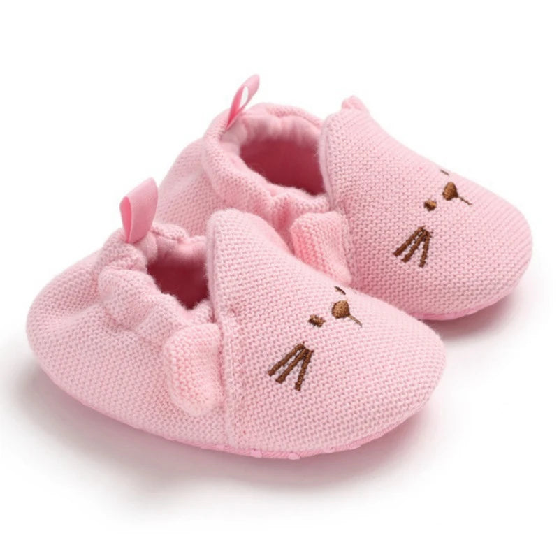 2023 Baby Girls Shoes Boys First Walkers Autumn Infant Toddler Shoes Soft Sole Baby Shoes Newborn Baby Booties Slippers