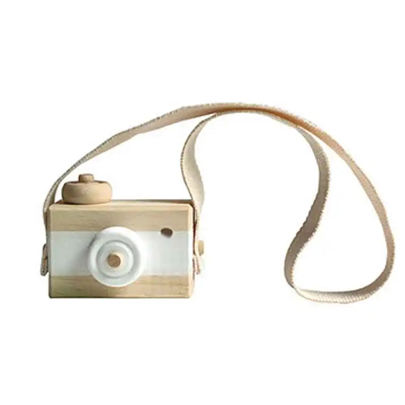 Cute Nordic Hanging Wooden Camera Toys Kids Toys Gift 9.5X6X3cm Room Decor Furnishing Articles Christmas Gift Wooden Toy