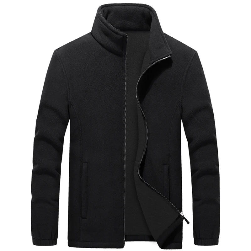 Plus size 7XL 8XL 9XL Mens Softshell Fleece Jackets Male Warm Sweatshirt Thermal Coats windbreaker Sports Camping Men Clothiing