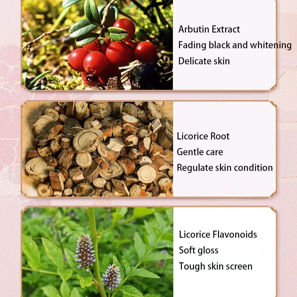 Arbutin Nicotinamide Face Cream Chloasma Freckles Sunburn Dark Spots Melanin Moisturizing Skin Care Firming Face Serum Creams