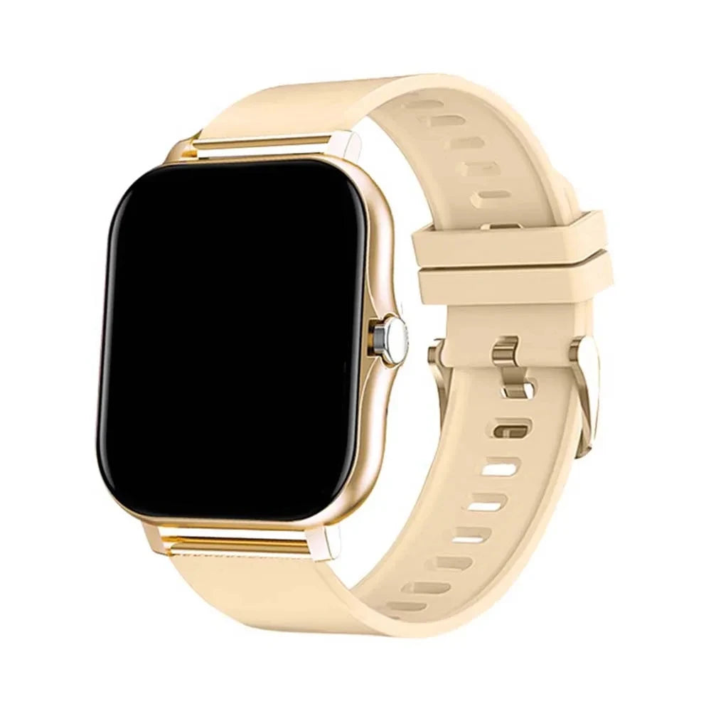 For Android OS IOS Phone Color Screen Full Touch Custom Dial Smart Watch Women Bluetooth Call SmartWatch Men 2024 New