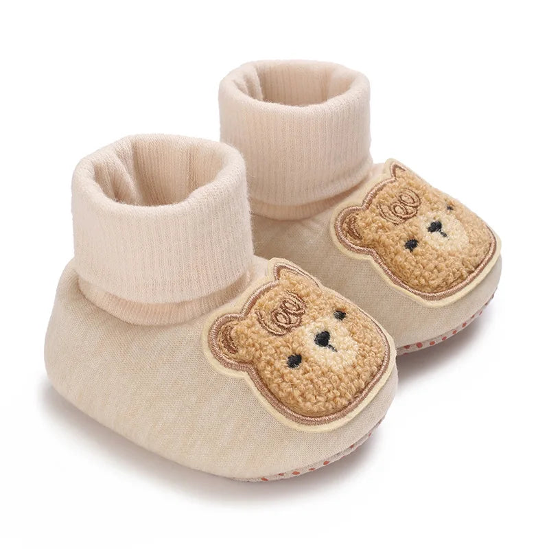 2023 Baby Girls Shoes Boys First Walkers Autumn Infant Toddler Shoes Soft Sole Baby Shoes Newborn Baby Booties Slippers