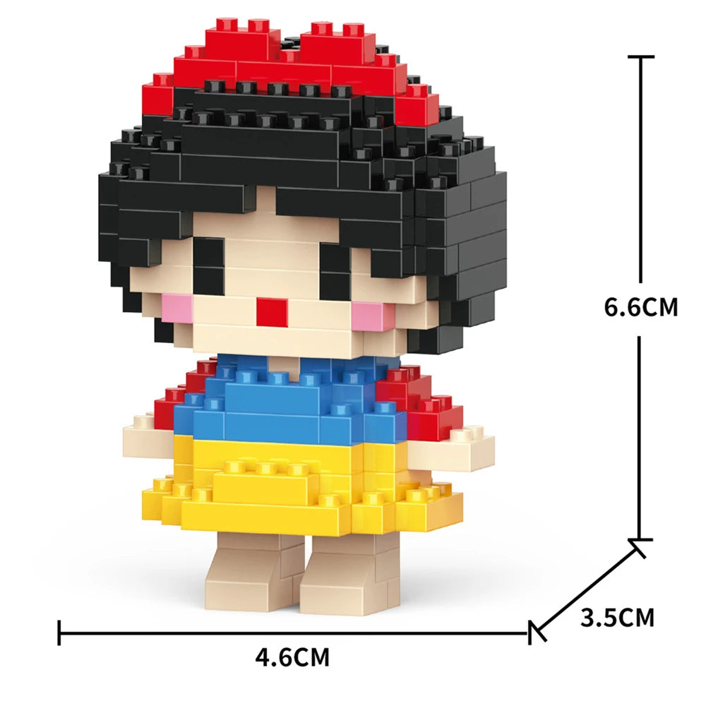 Cartoon Kuromi Cinnamoroll Block Character Assembled Model Building Block Dolls Toy Children Gif