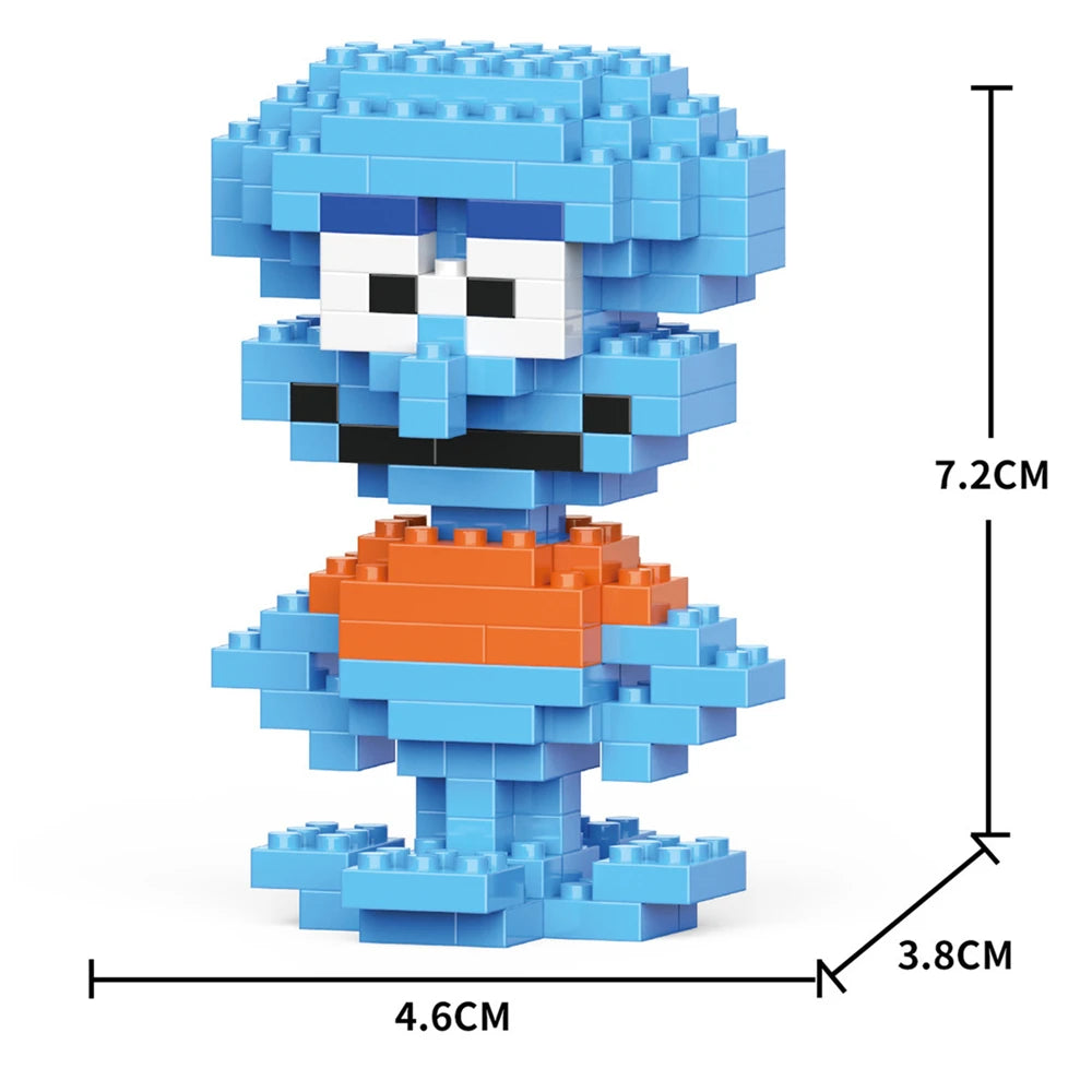 Cartoon Kuromi Cinnamoroll Block Character Assembled Model Building Block Dolls Toy Children Gif