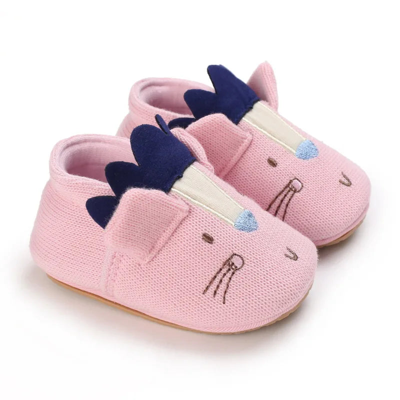 2023 Baby Girls Shoes Boys First Walkers Autumn Infant Toddler Shoes Soft Sole Baby Shoes Newborn Baby Booties Slippers