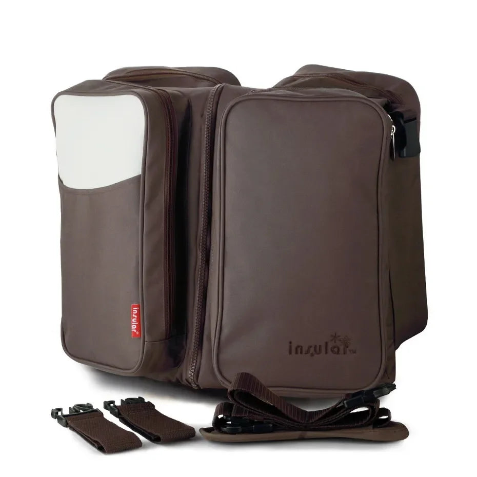 New Diaper Baby Bags with Bed Mummy Bag Waterproof Nylon Maternity Nappy Moms Backpack Baby Nursing Changing Bag For Baby Care