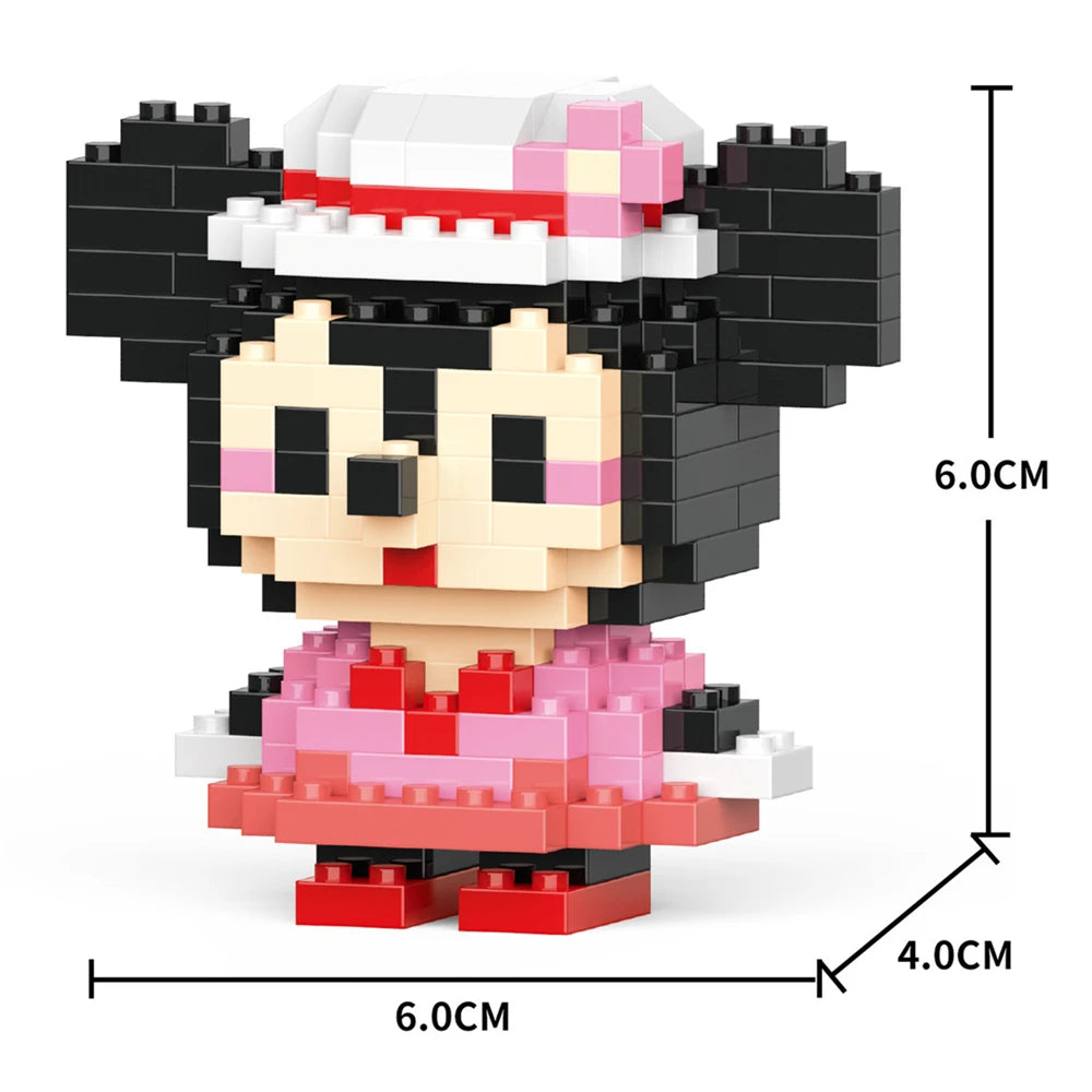 Cartoon Kuromi Cinnamoroll Block Character Assembled Model Building Block Dolls Toy Children Gif