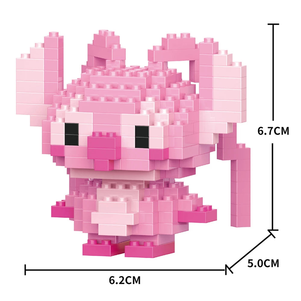 Cartoon Kuromi Cinnamoroll Block Character Assembled Model Building Block Dolls Toy Children Gif