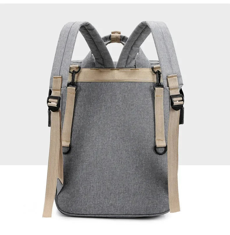 New Diaper Baby Bags with Bed Mummy Bag Waterproof Nylon Maternity Nappy Moms Backpack Baby Nursing Changing Bag For Baby Care