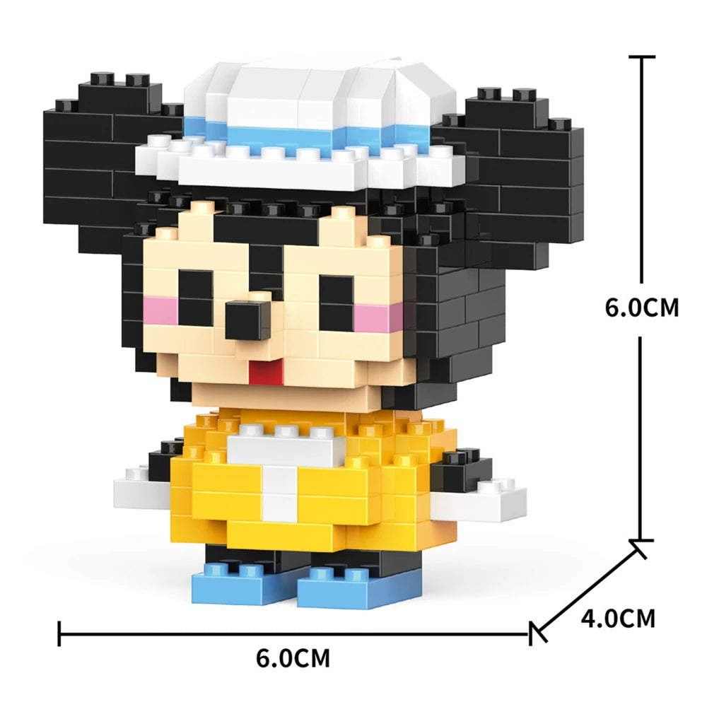 Cartoon Kuromi Cinnamoroll Block Character Assembled Model Building Block Dolls Toy Children Gif