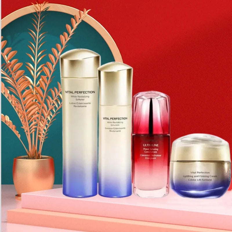 Facial Serum Red Waist Series Sets Anti-aging Skin Repair Essence Moisturizing Lotion Reduce Fine Lines Japan Skincare Procuct