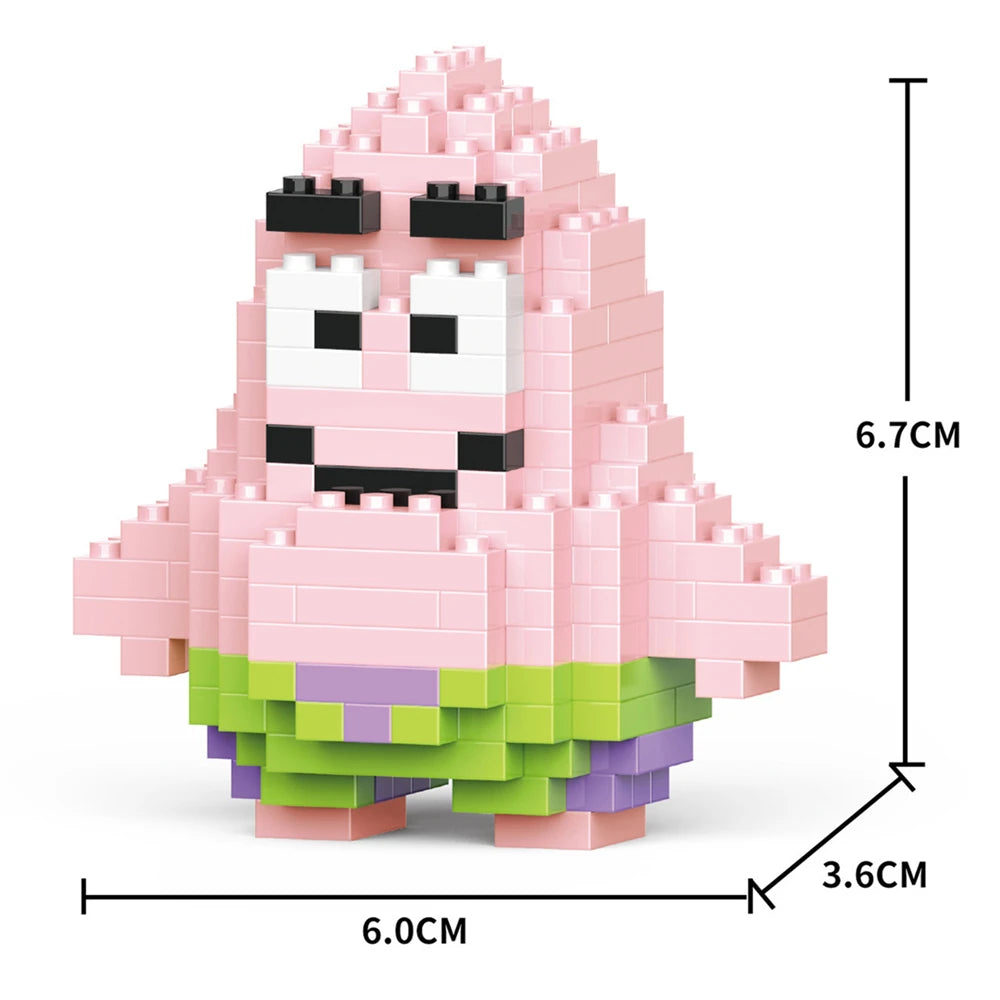 Cartoon Kuromi Cinnamoroll Block Character Assembled Model Building Block Dolls Toy Children Gif