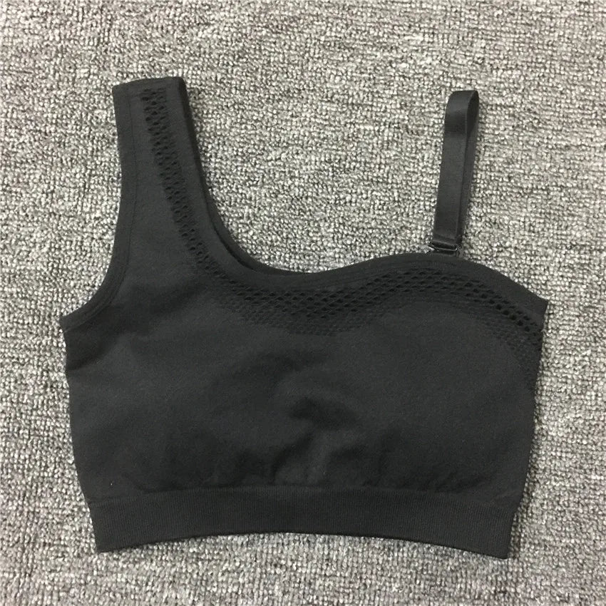 2024 1/2Pcs Seamless Yoga Set Women Gym Sportswear Outfit Yoga Pant Leggings One Shoulder Sports Bra Workout Cloth Tracksuit