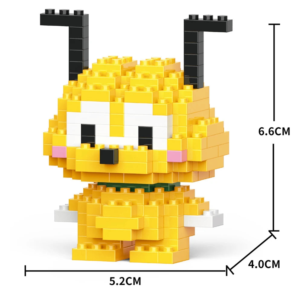 Cartoon Kuromi Cinnamoroll Block Character Assembled Model Building Block Dolls Toy Children Gif