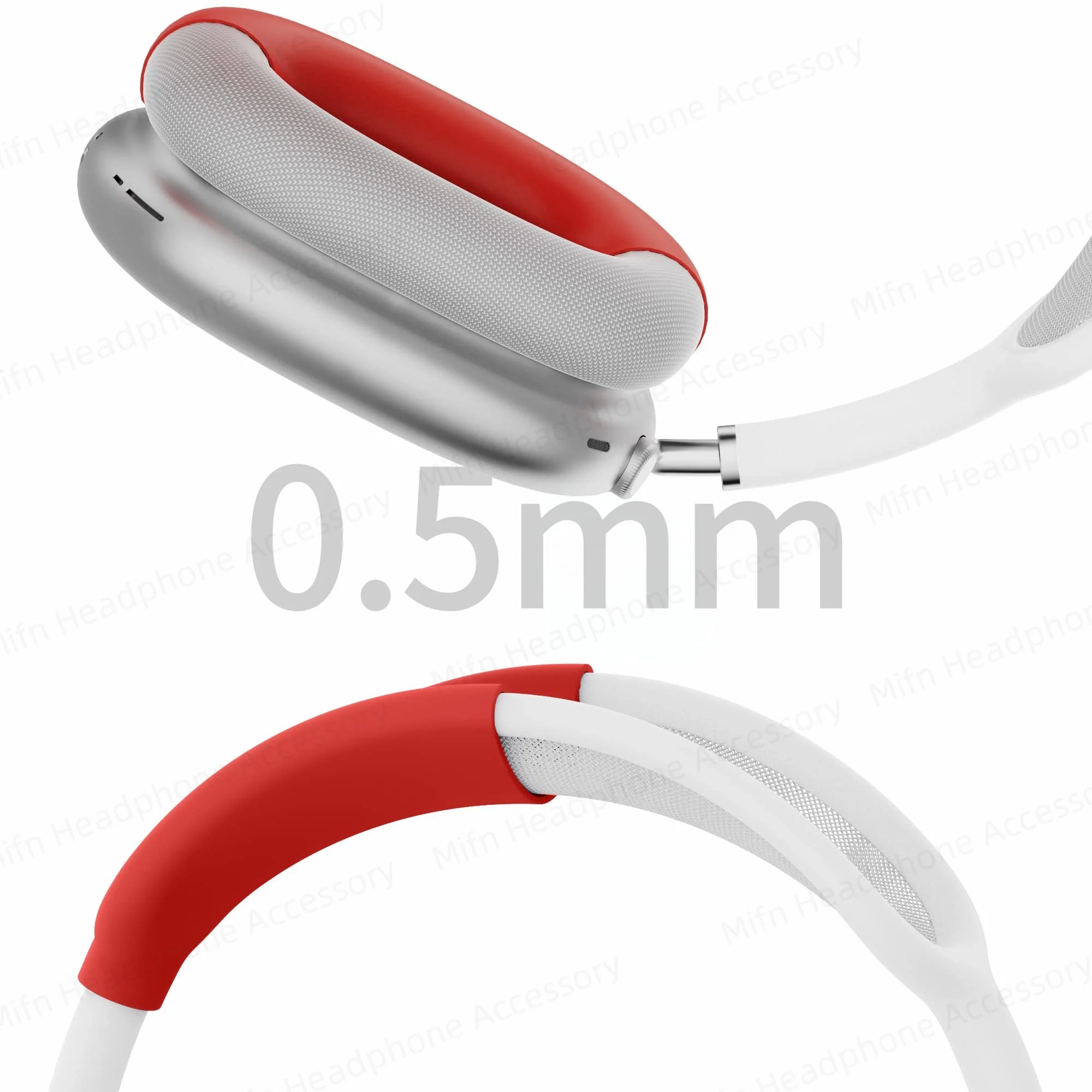 2 in 1 Soft Washable Headband Cover For AirPods Max Silicone Headphones Protective Case Replacement Cover For AirPods Max 2020