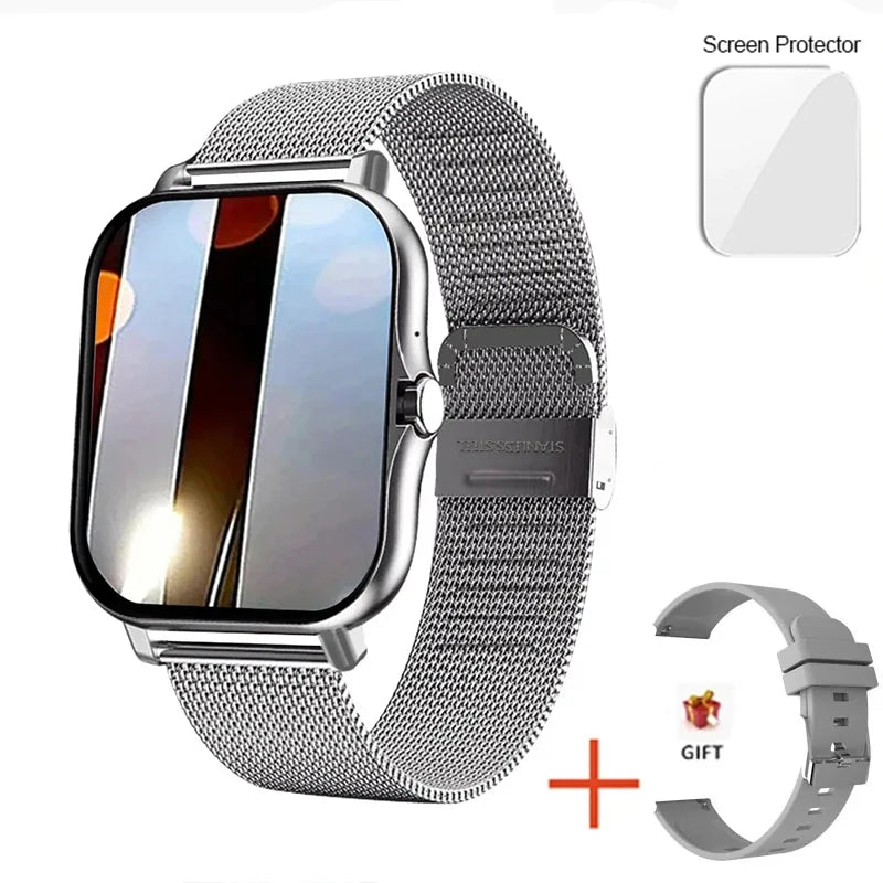 2023 New Bluetooth Answer Call Smart Watch Men Touch Call Fitness Tracker Waterproof Smartwatch Women For Android blood oxygen