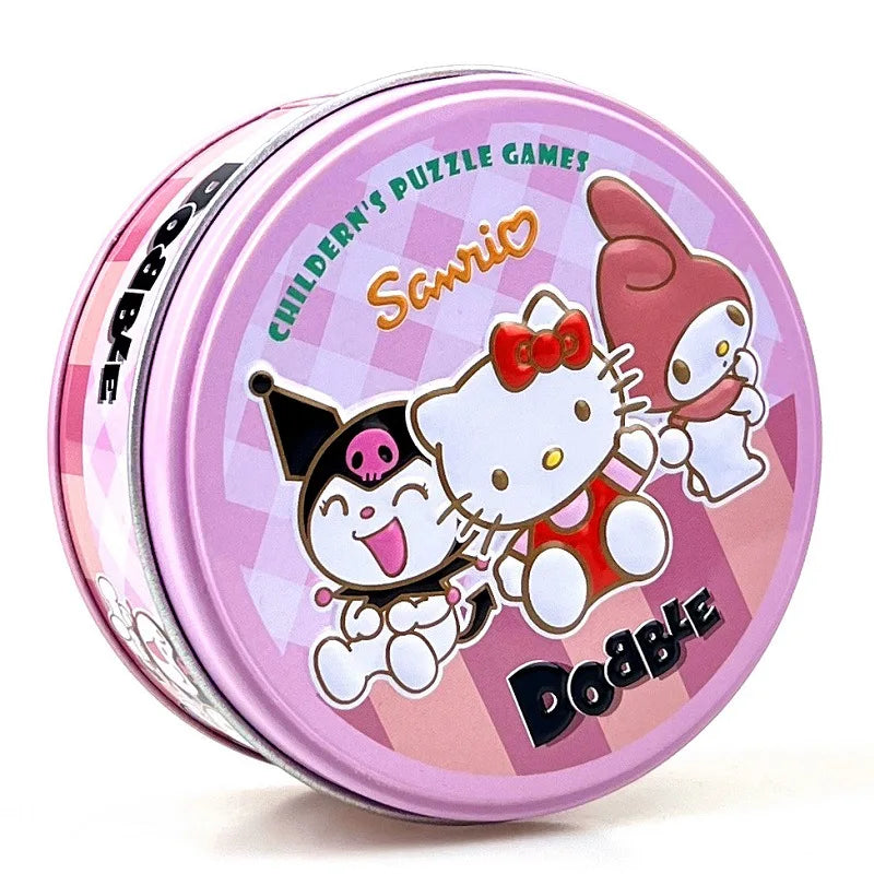 36style Pokemon Double juego Cards Spot It HP Dobble Card Game Party Board Holidays Sports Cartoon Kids Educational Toy Gifts
