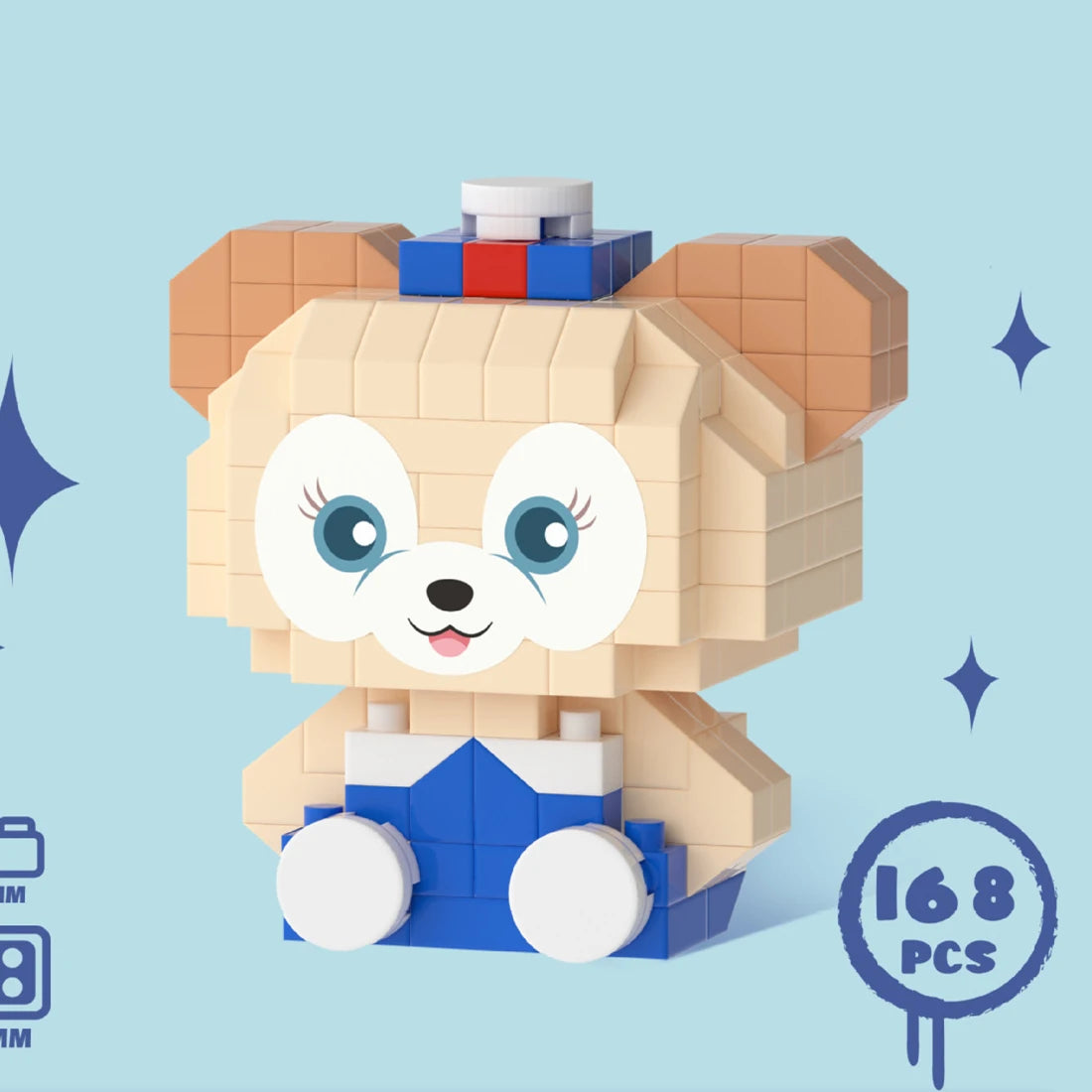 Cartoon Kuromi Cinnamoroll Block Character Assembled Model Building Block Dolls Toy Children Gif