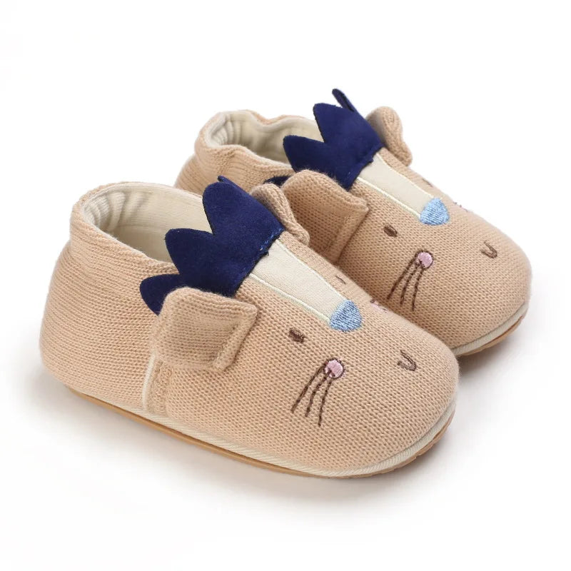 2023 Baby Girls Shoes Boys First Walkers Autumn Infant Toddler Shoes Soft Sole Baby Shoes Newborn Baby Booties Slippers