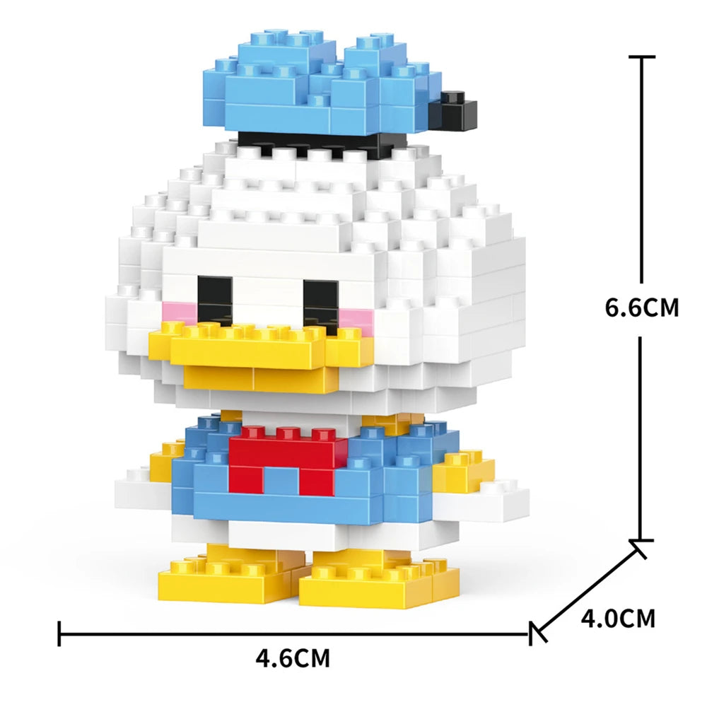 Cartoon Kuromi Cinnamoroll Block Character Assembled Model Building Block Dolls Toy Children Gif