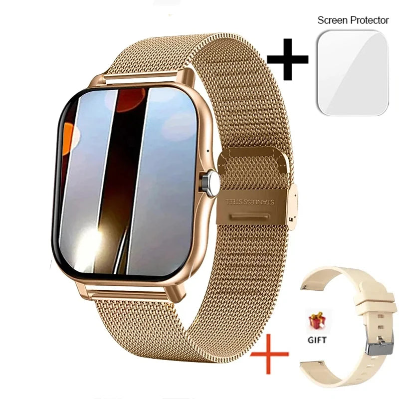 2023 New Bluetooth Answer Call Smart Watch Men Touch Call Fitness Tracker Waterproof Smartwatch Women For Android blood oxygen