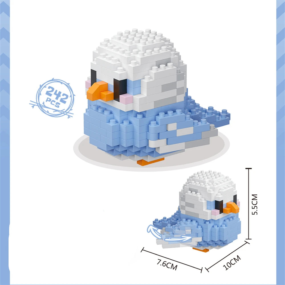Cartoon Kuromi Cinnamoroll Block Character Assembled Model Building Block Dolls Toy Children Gif