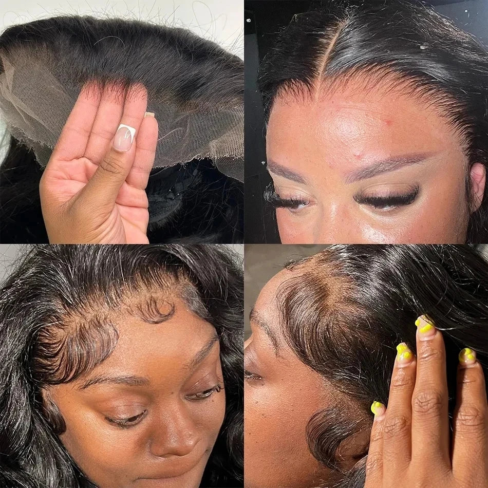 Glueless Wig Brazilian Short Bob Wig Kinky Curly Lace Front Human Hair Wigs 13x4 Transparent Closure Wig Cheveux Humain Perruque