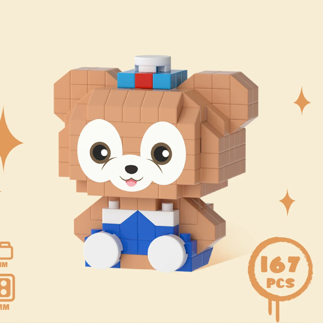 Cartoon Kuromi Cinnamoroll Block Character Assembled Model Building Block Dolls Toy Children Gif
