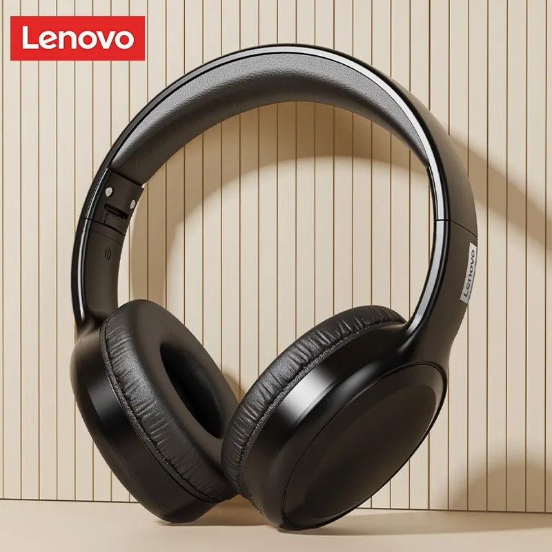 Lenovo TH30 Wireless Headphones Bluetooth 5.3 Earphones Foldable Gaming Headset Sport Headphone with Mic Music Earbuds 250mAh