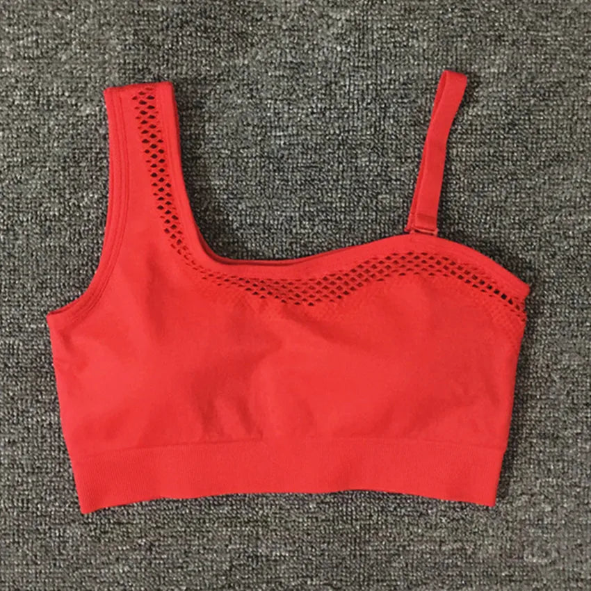 2024 1/2Pcs Seamless Yoga Set Women Gym Sportswear Outfit Yoga Pant Leggings One Shoulder Sports Bra Workout Cloth Tracksuit