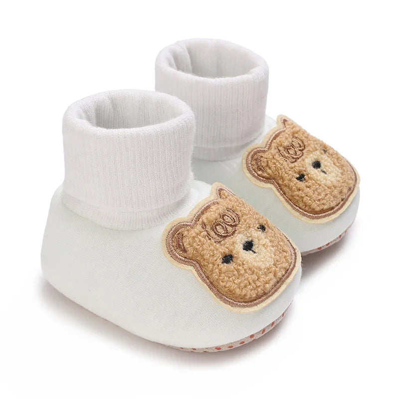 2023 Baby Girls Shoes Boys First Walkers Autumn Infant Toddler Shoes Soft Sole Baby Shoes Newborn Baby Booties Slippers