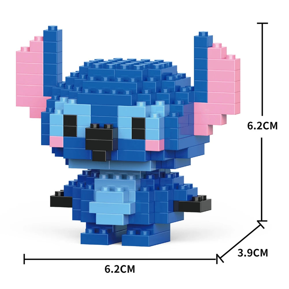 Cartoon Kuromi Cinnamoroll Block Character Assembled Model Building Block Dolls Toy Children Gif
